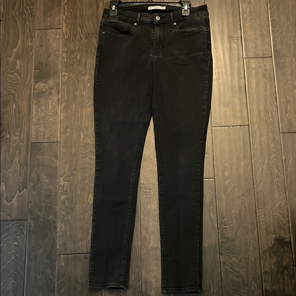 Levi's Black Skinny Jeans Sleek Fit